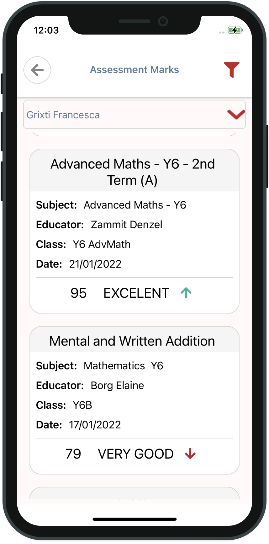 Classter Student Information System Mobile Assessments